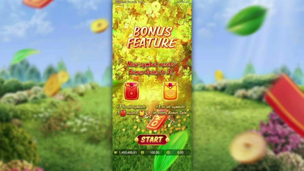 โบนัสสำหรับเกม Prosperity Fortune Tree